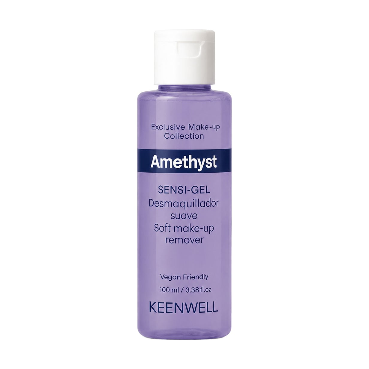 М'який гель для зняття макіяжу Keenwell Amethyst Sensi-Gel Soft Make-Up Remover, 100 мл