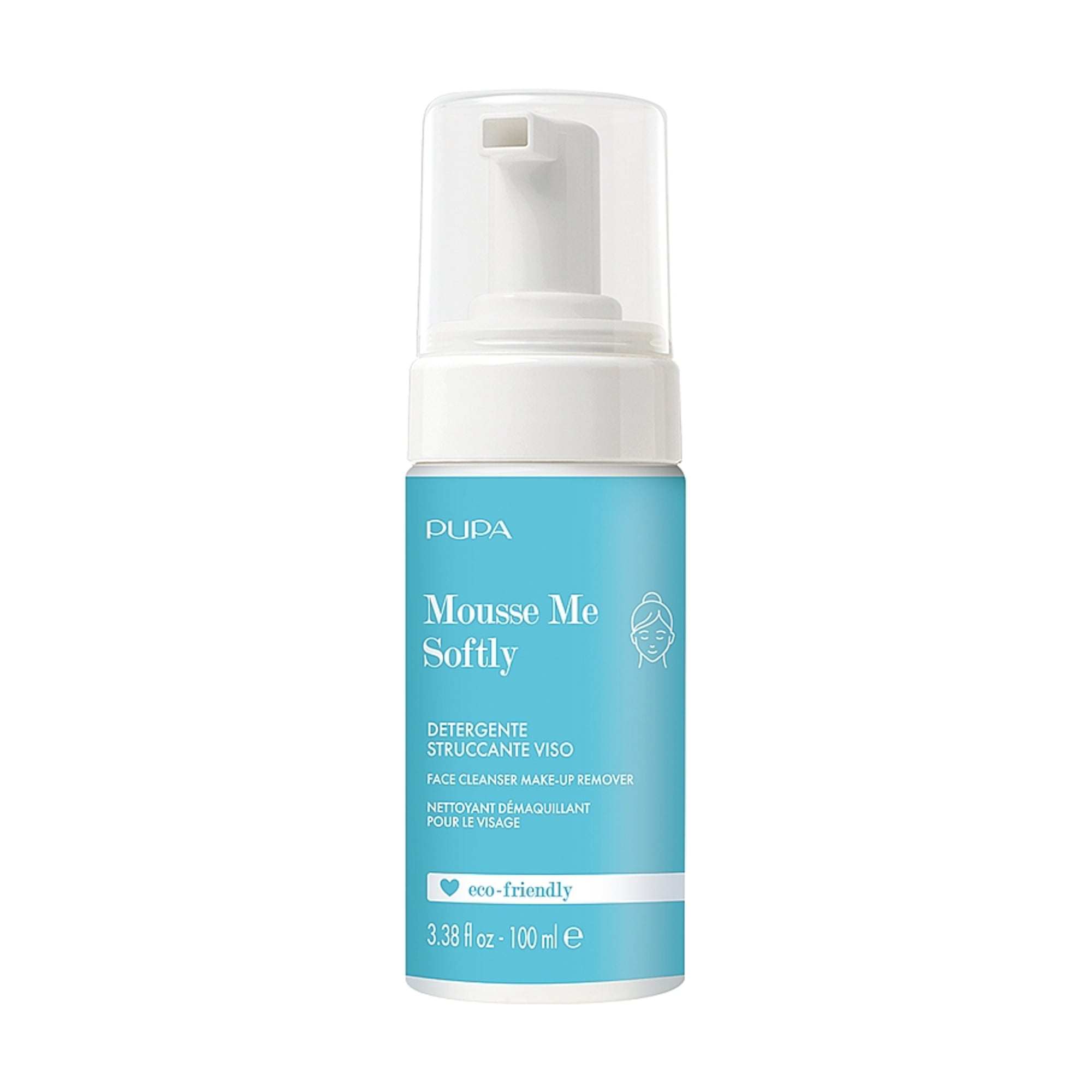 Очищувальний мус для зняття макіяжу з обличчя Pupa Mousse Me Softy Face Cleanser Make-Up Remover, 100 мл